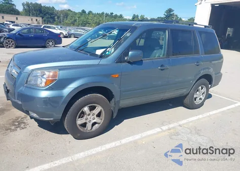 2008 Honda Pilot Ex-L z USA, uszkodzony, nr VIN 5FNYF18538B014737